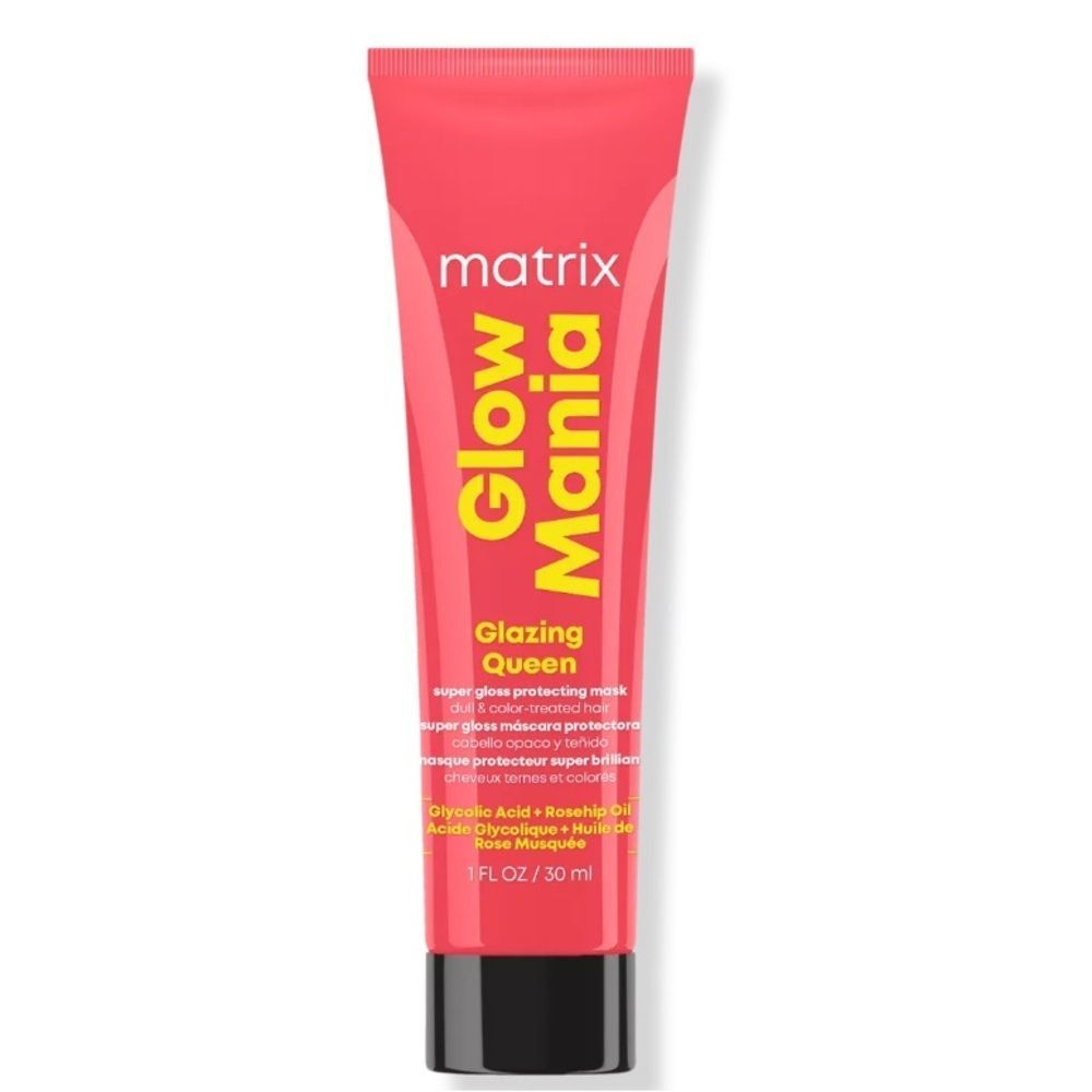 Matrix Glazing Queen Super Gloss Protecting Vegan Hair Mask 1.0 Fl Oz NWT